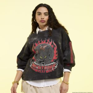 How To Train Your Dragon Night Fury Crewneck Sweatshirt