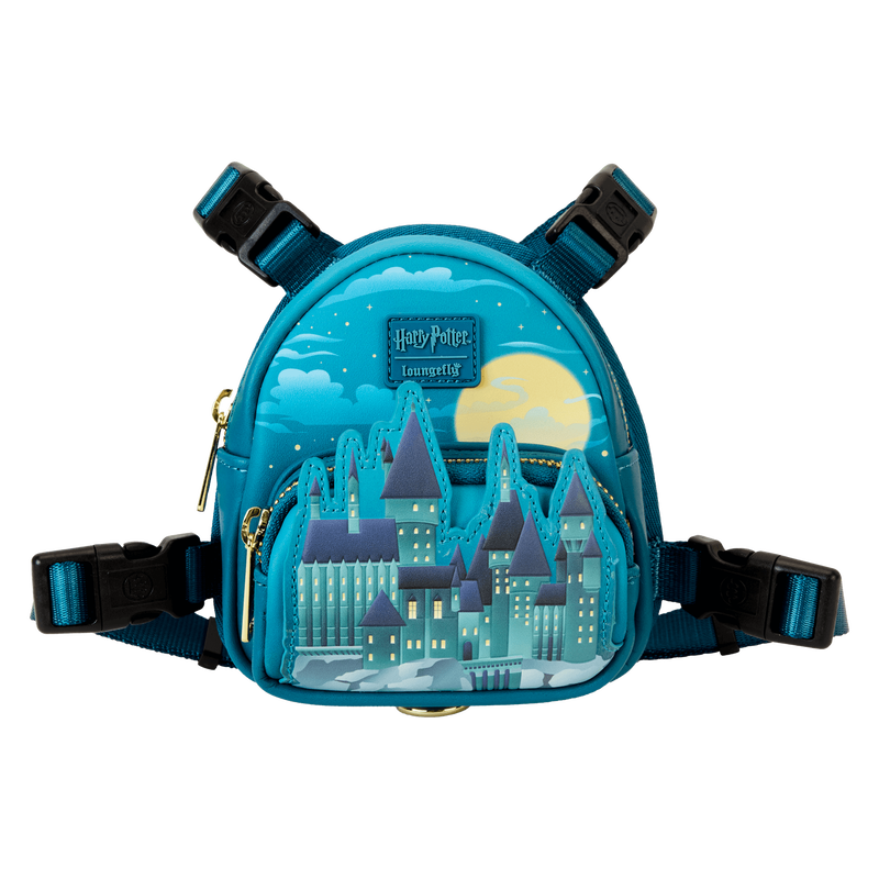 Harry Potter Hogwarts Castle Glow Mini Backpack Dog Harness