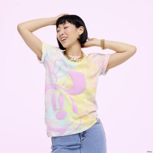 Minnie Mouse Pastel Tie-Dye Unisex Tee
