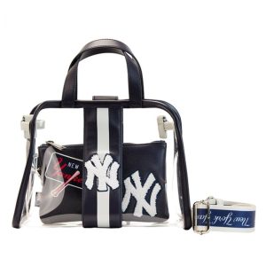 MLB NY Yankees Clear Tote Crossbody Stadium Bag with Pouch&nbsp;