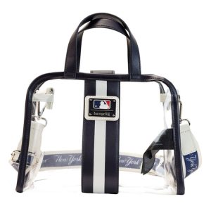 MLB NY Yankees Clear Tote Crossbody Stadium Bag with Pouch&nbsp;