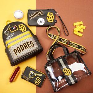 MLB SD Padres Patches Zip Around Wallet