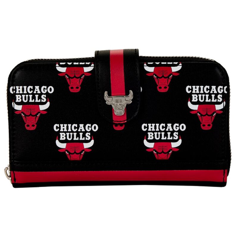 NBA Chicago Bulls Logo Zip Around Wallet