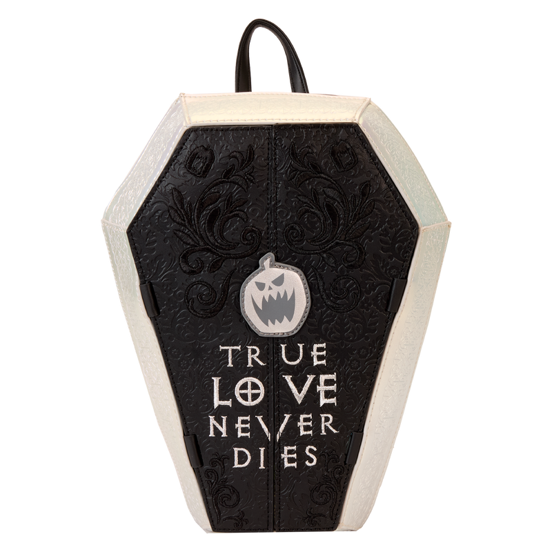 NYCC Limited Edition The Nightmare Before Christmas Jack & Sally Figural Coffin Mini Backpack