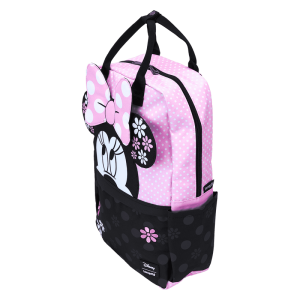 Minnie Mouse Floral Rock The Dots Nylon Full-Size Backpack