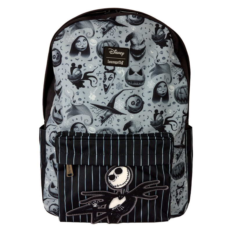 The Nightmare Before Christmas All-Over Print Nylon Full-Size Backpack