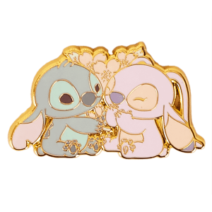 Stitch & Angel Cherry Blossom Mystery Box Pin