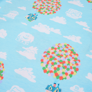 Up 15th Anniversary Balloon House All-Over Print Unisex Tee