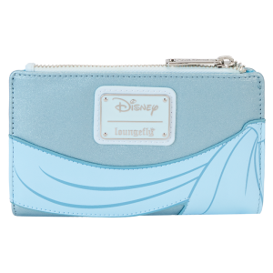 The Princess and the Frog Tiana Blue Gown Glitter Cosplay Flap Wallet