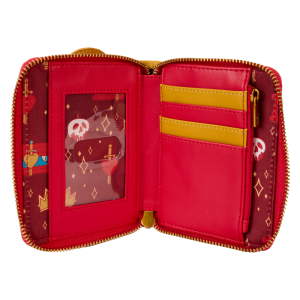 D23 Limited Edition Snow White Evil Queen Magic Mirror Lenticular Zip Around Wallet